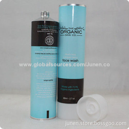 Hand cream tube, aluminum material, beautiful printing